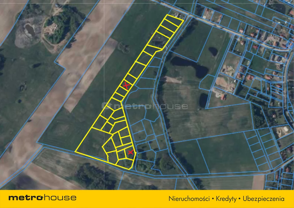 Działka 4 464,00 m², oferta nr , SGDAKA327, Kozin