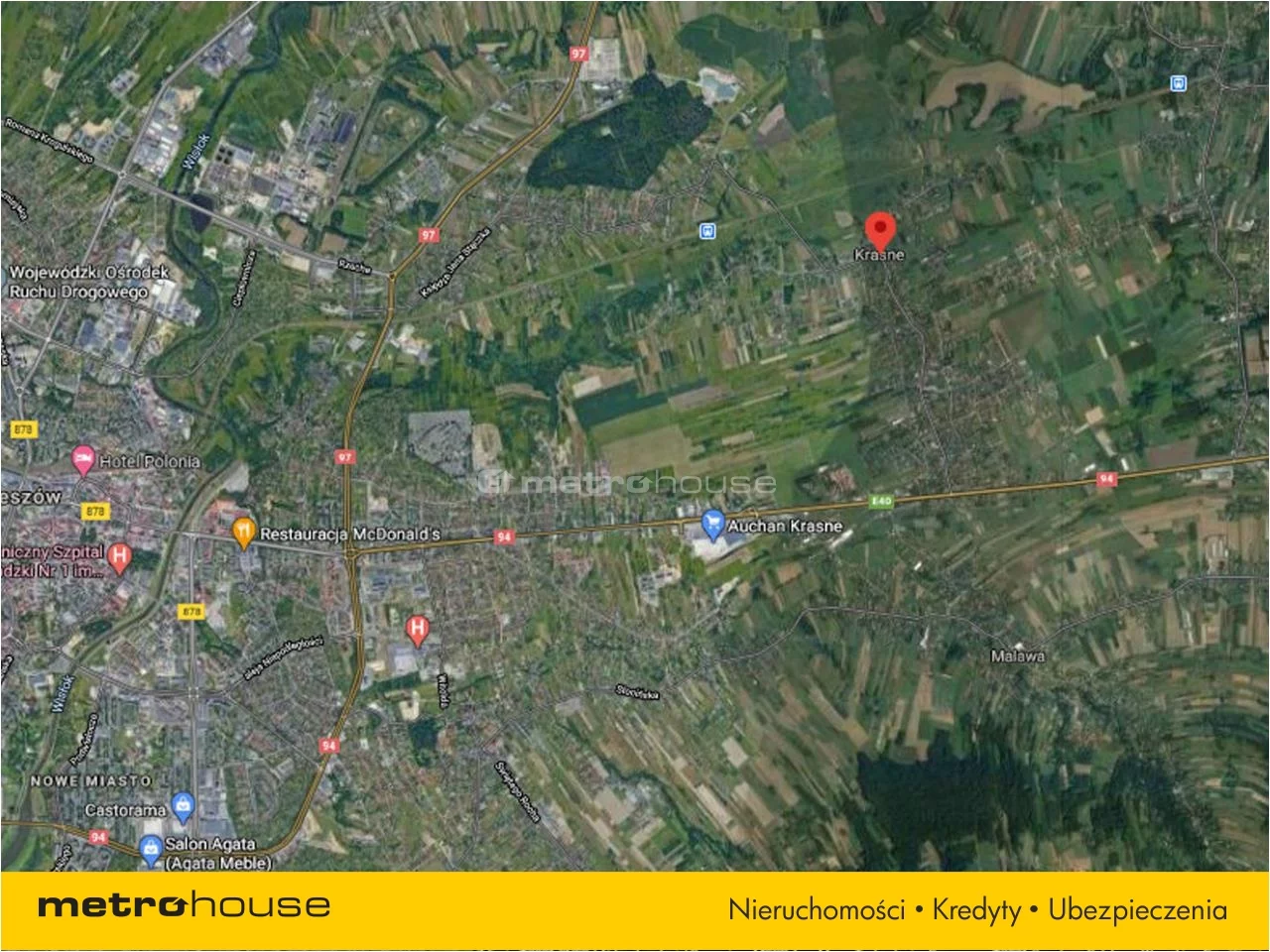 Działka 25 000,00 m², oferta nr , LURA443, Krasne