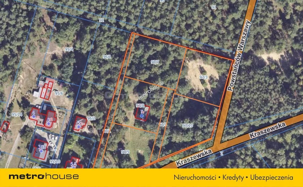 Działka 7 726,00 m², oferta nr , SGSERA563, Wołomin, Kraszewska