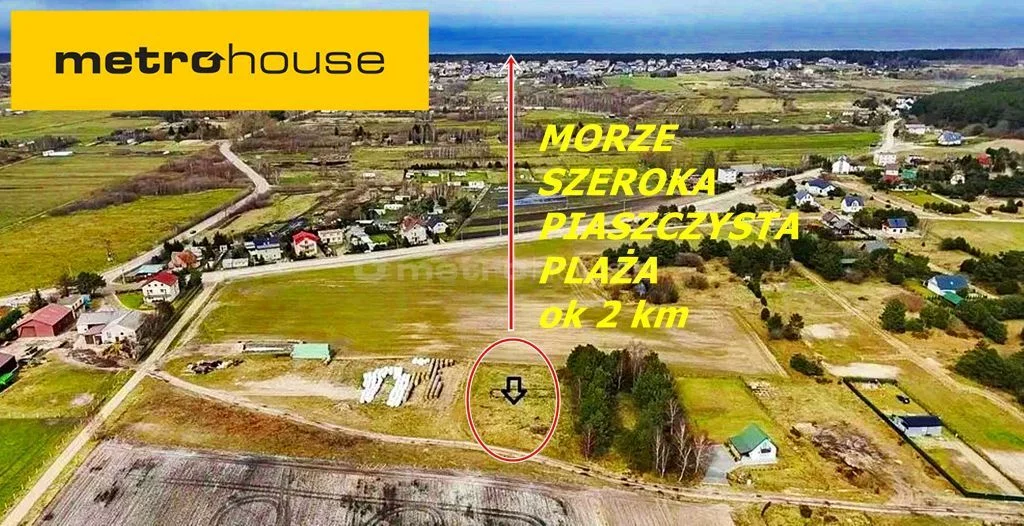 Działka 1 500,00 m², Ostrowo, Krokowska, Sprzedaż