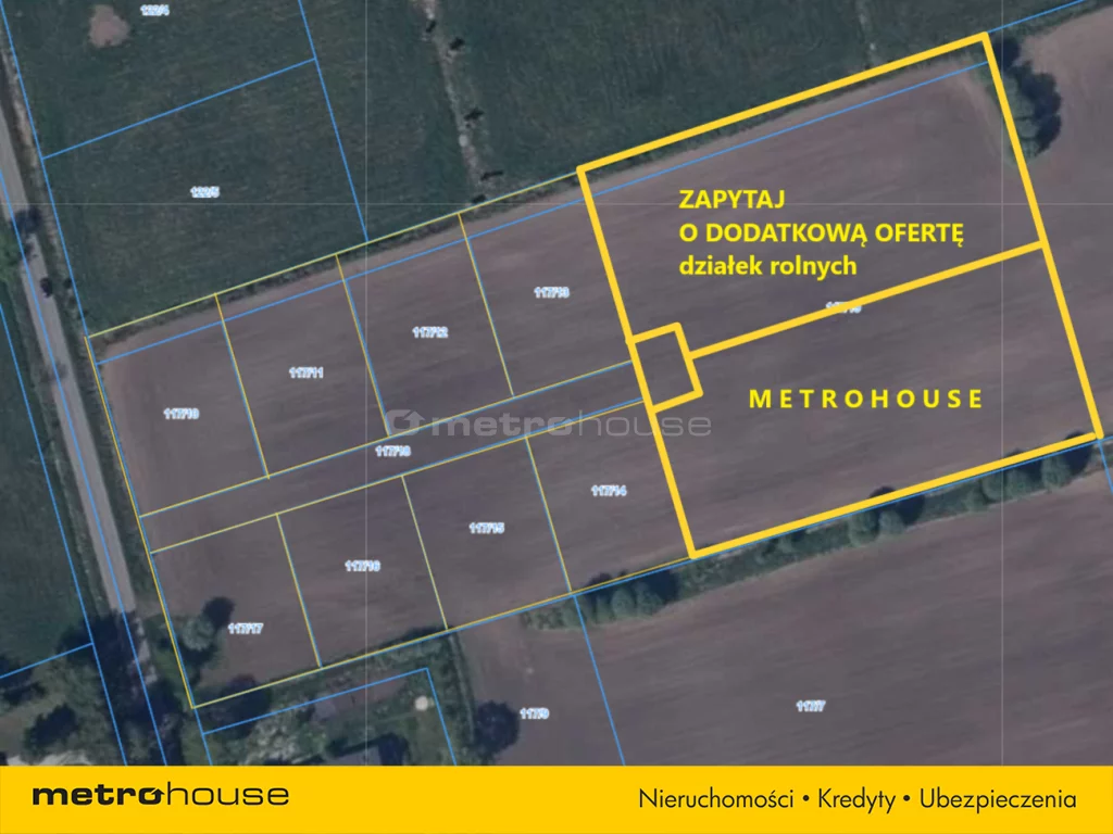 Działka 1 139,00 m², oferta nr , SGCABO556, Krzewsk