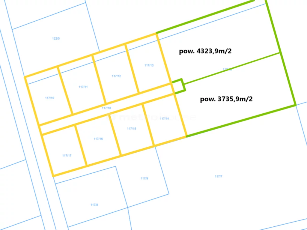 Działka 3 735,90 m², oferta nr , SGZOHE742, Krzewsk