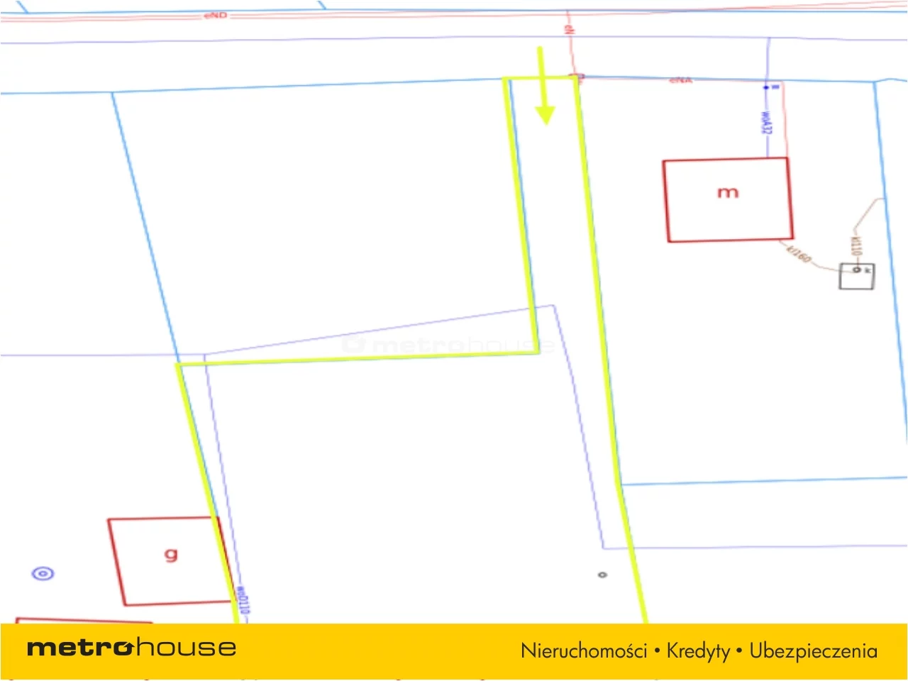 Działka 1 238,00 m², oferta nr , KOWY057, Księginice Małe