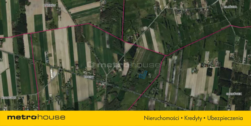 Działka 3 809,00 m², oferta nr , SGFANE405, Kuciny