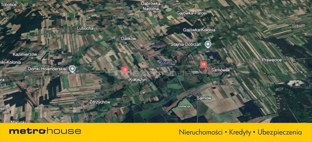 Działka 3 809,00 m², oferta nr , SGFANE405, Kuciny