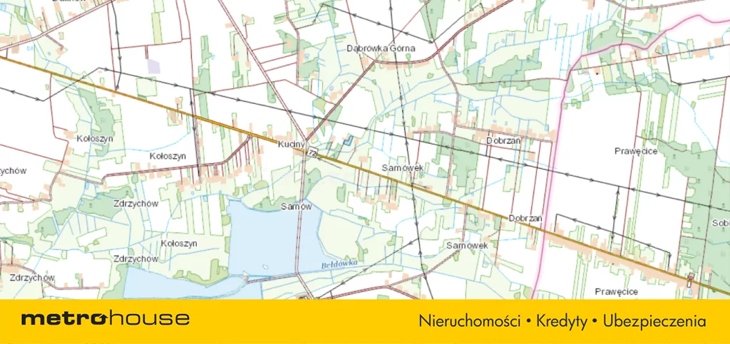 Działka 3 809,00 m², oferta nr , SGFANE405, Kuciny