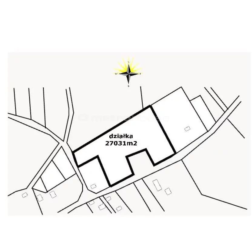 Działka 27 031,00 m², oferta nr , GERO437, Kupin