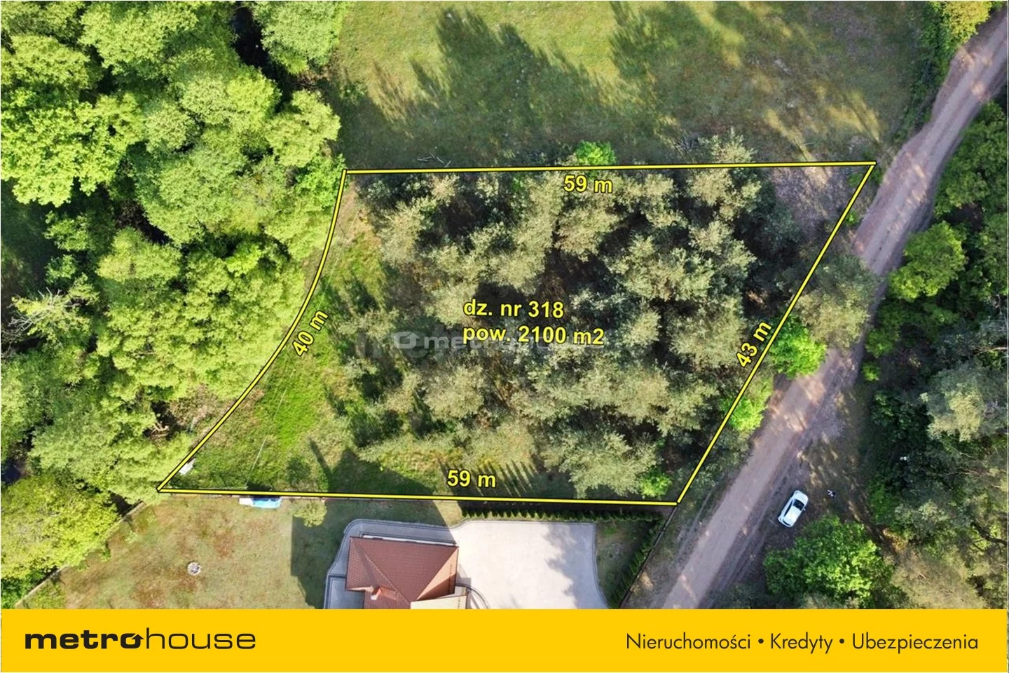 Działka 2 100,00 m², oferta nr , TUZO928, Kurpiewskie