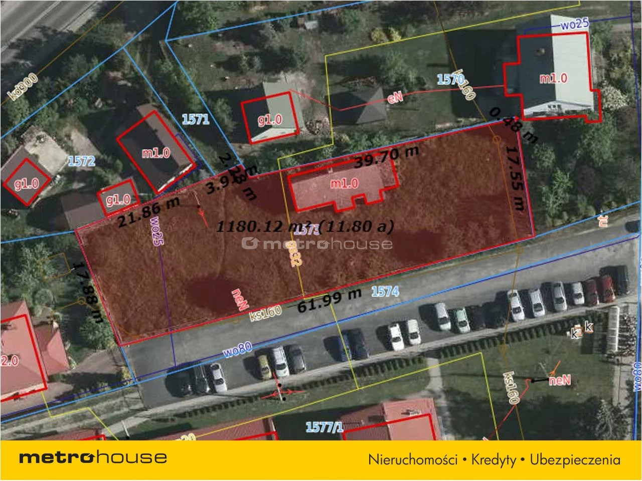 Działka 1 182,00 m², oferta nr , FILA280, Kuryłówka