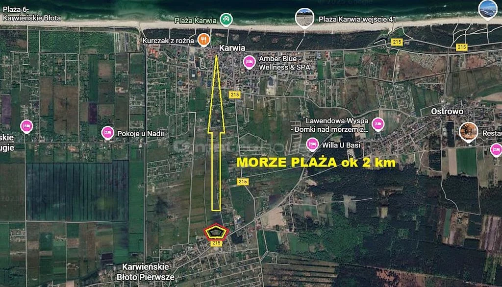 Działka 1 000,00 m², oferta nr , SGNIFY914, Karwieńskie Błoto Pierwsze, Kwiatowa