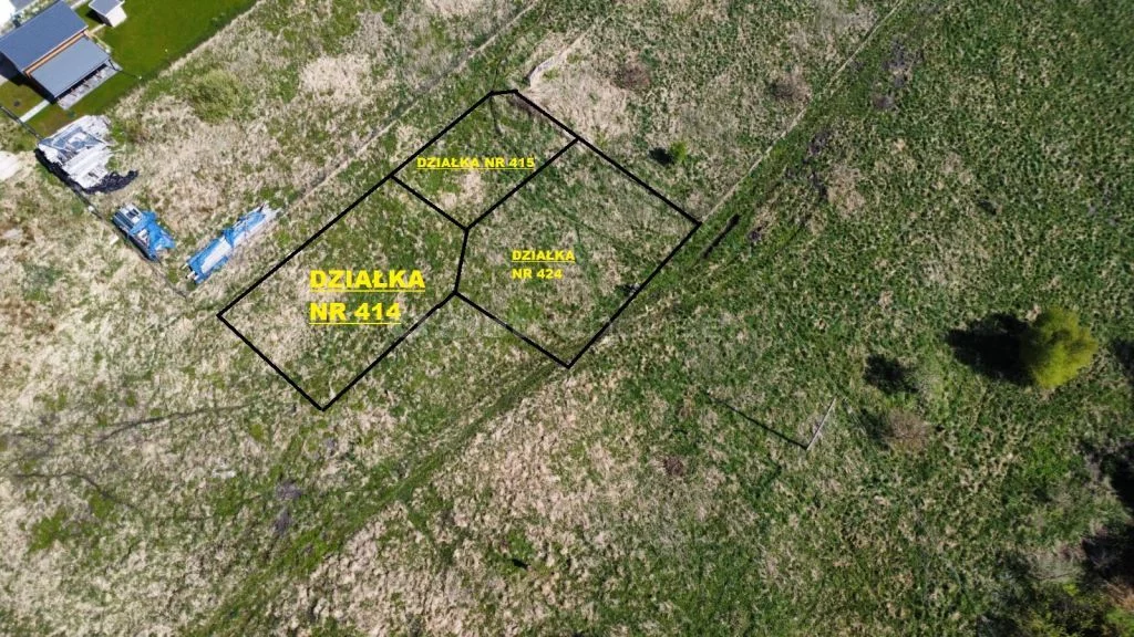 Działka 1 157,00 m², oferta nr , SGMOHU760, Dębina, Łąkowa