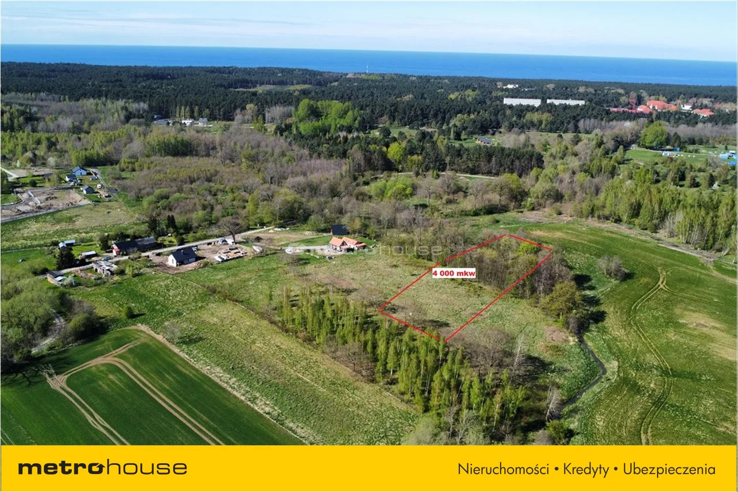 Działka 4 000,00 m², oferta nr , GAMA818, Lędowo