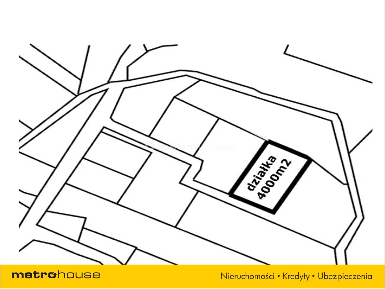 Działka 4 000,00 m², oferta nr , GAMA818, Lędowo