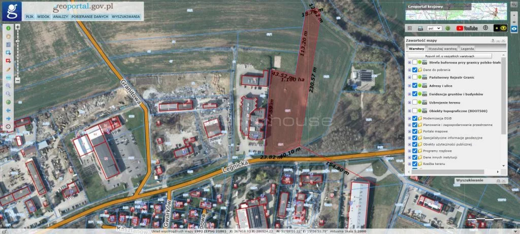 Działka 11 823,00 m², oferta nr , SGNALO826, Złotoryja, Legnicka