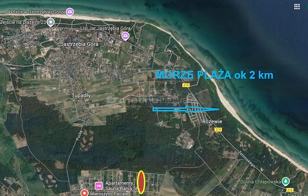 Działka 1 059,00 m², oferta nr , SGBIPY880, Mieroszyno, Leśna