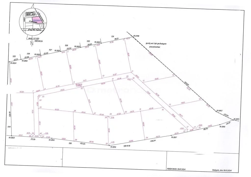 Działka 49 295,00 m², oferta nr , SGFOTU537, Wólka Radzymińska, Leśna