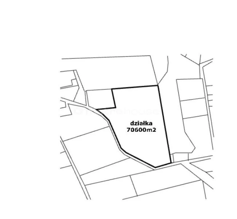 Działka 70 600,00 m², oferta nr , WOMO123, Leśniewo