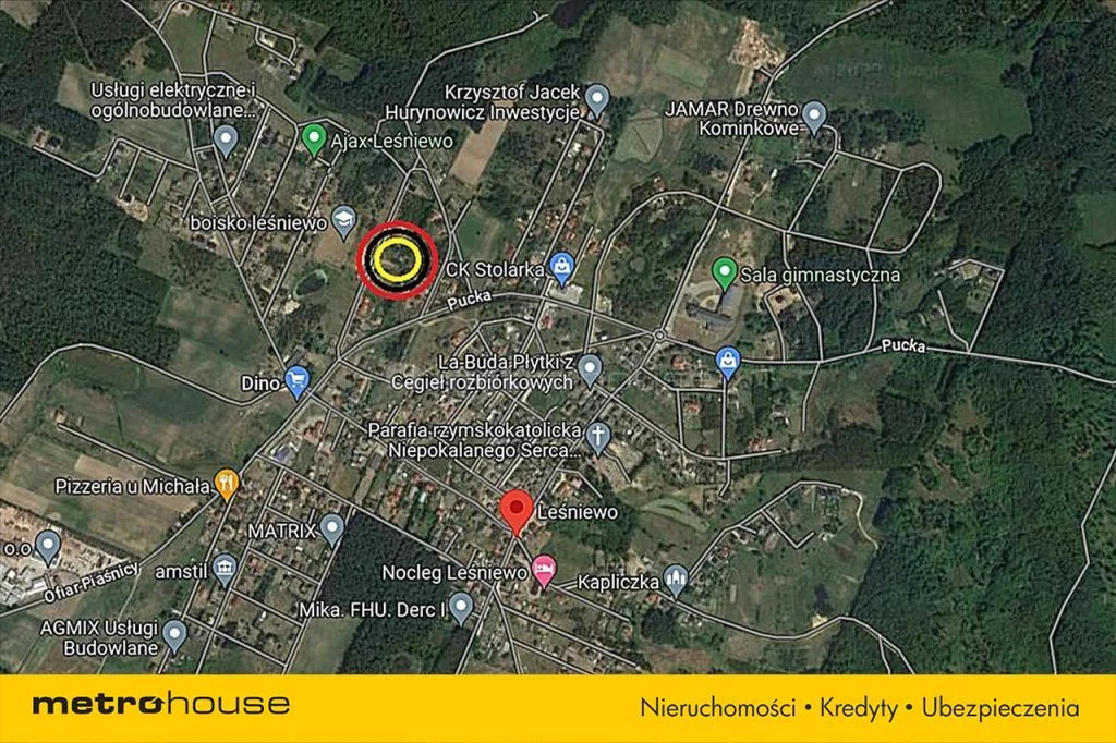 Działka 1 628,00 m², oferta nr , WAGY526, Leśniewo