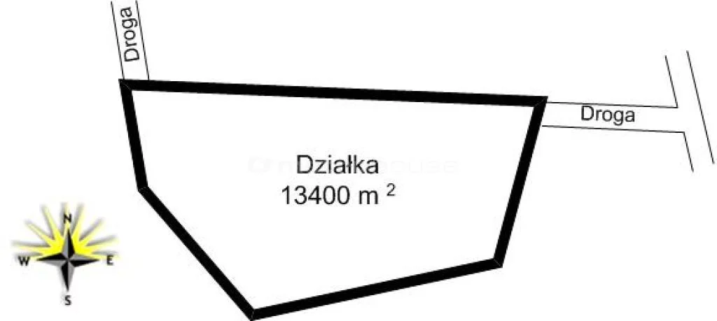 Działka 13 400,00 m², oferta nr , JAGO119, Leśno