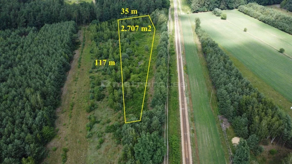 Działka 2 707,00 m², oferta nr , BYRY340, Leszczydół-Nowiny