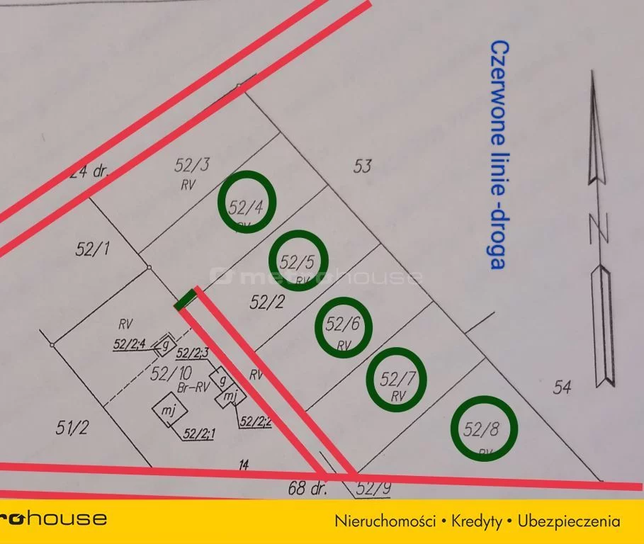 Działka 2 141,00 m², oferta nr , SGMAJE517, Lichawa, Lichawa-Parcela