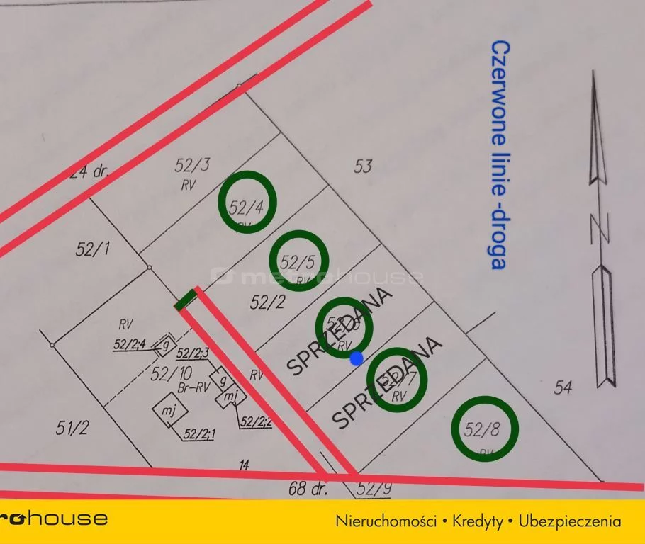 Działka 2 212,00 m², oferta nr , SGGACE724, Lichawa, Lichawa-Parcela