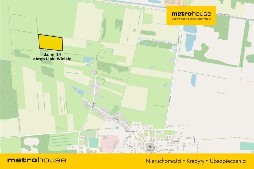 Działka 22 800,00 m², oferta nr , SOSY454, Lipki Wielkie