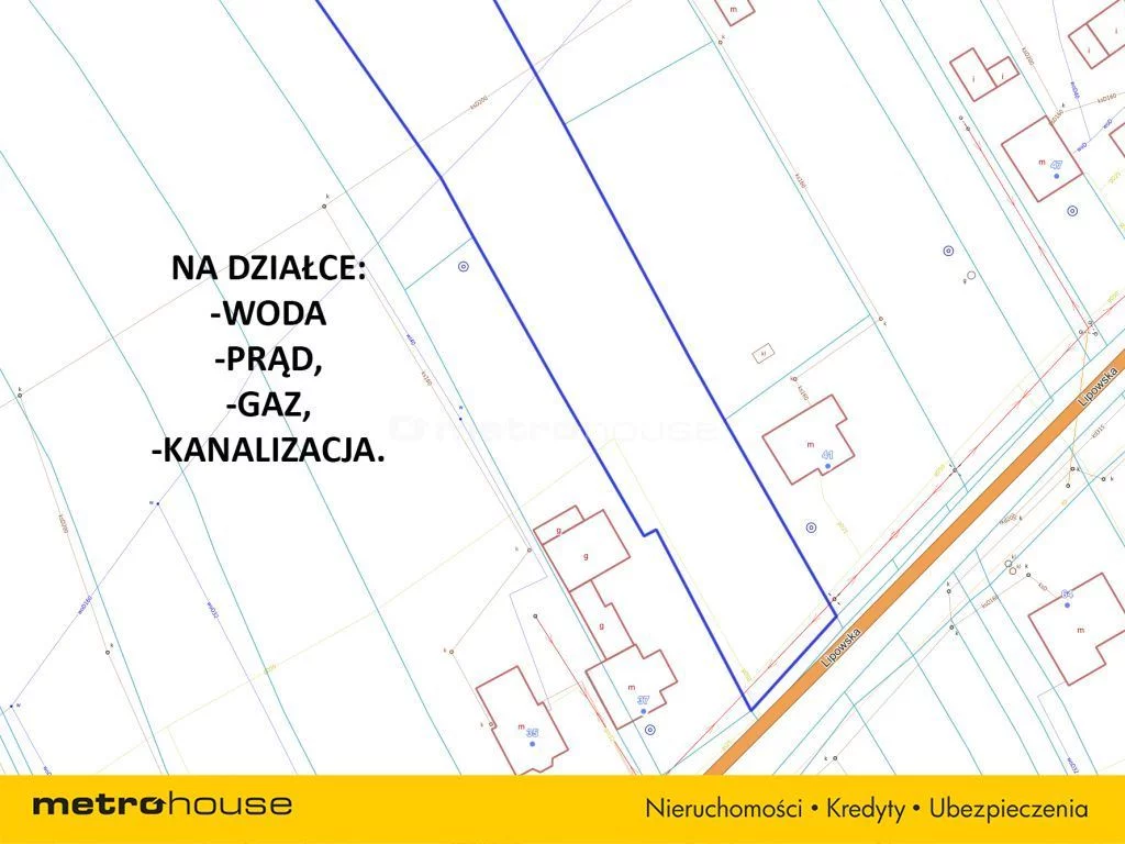 Działka 5 511,00 m², oferta nr , SGMEZO497, Lipowa