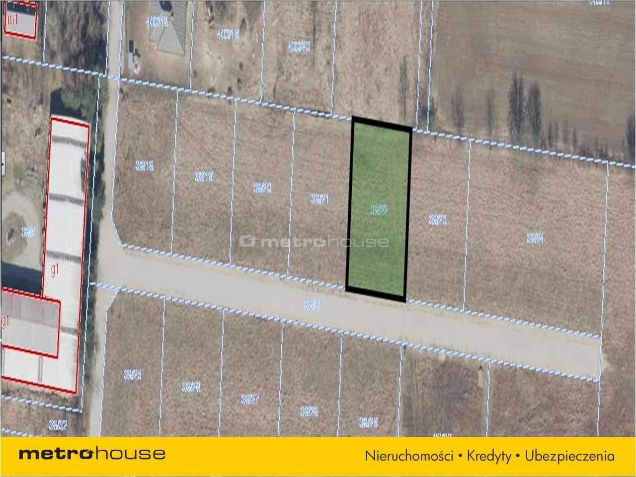 Działka 970,00 m², oferta nr , MALE458, Łódź