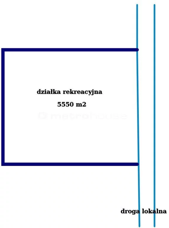 Działka 5 550,00 m², oferta nr , MYZY652, Łowicz