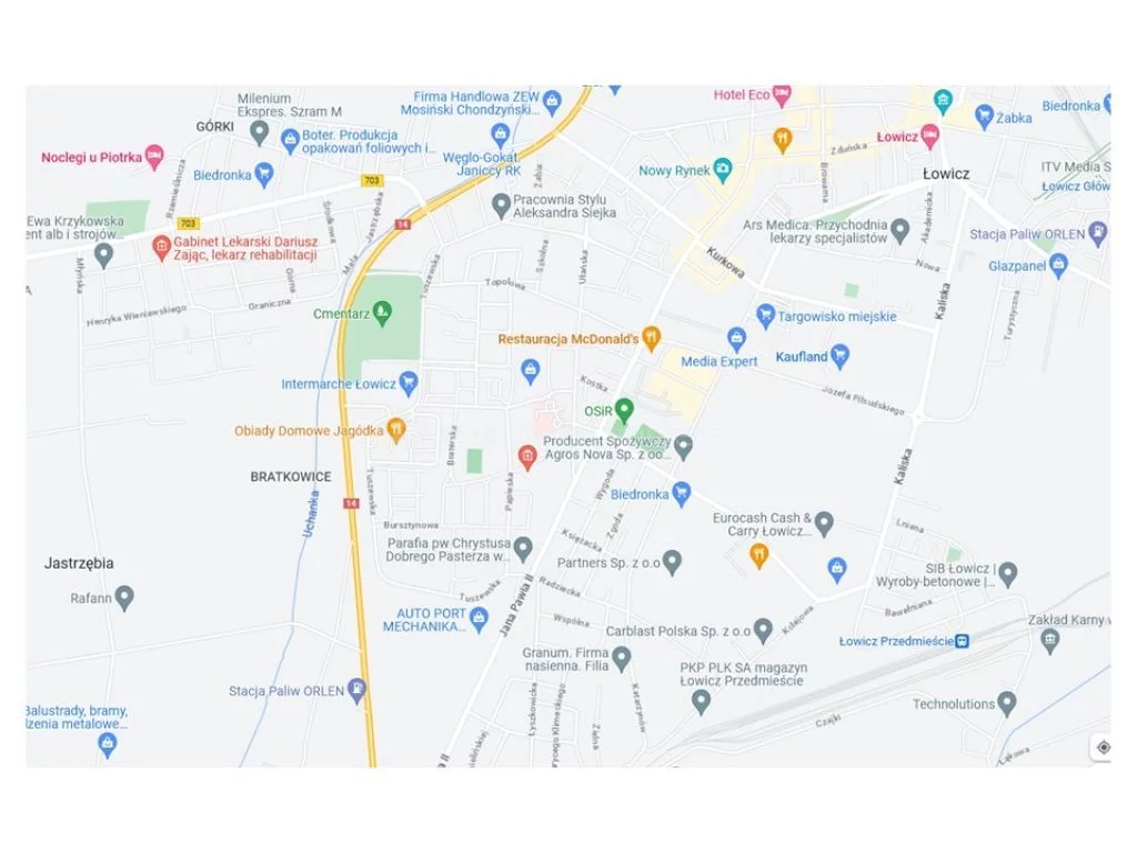 Działka 1 660,00 m², oferta nr , BYDU348, Łowicz