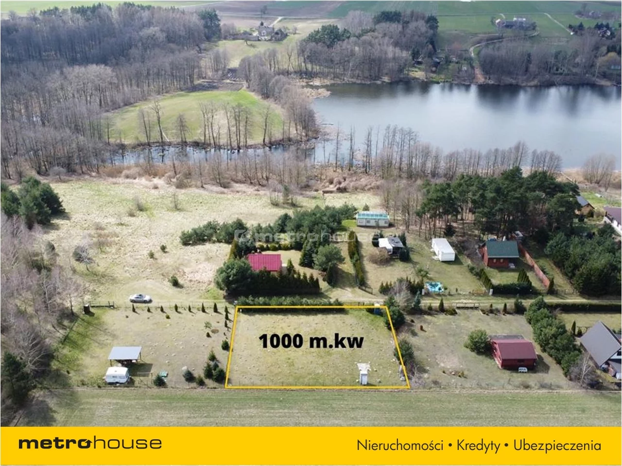 Działka 1 000,00 m², oferta nr , LOBA337, Lubieniec