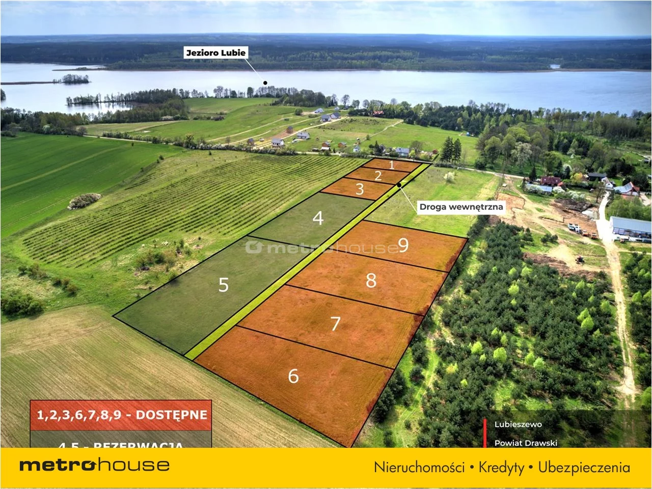 Działka 3 009,00 m², oferta nr , LACU244, Lubieszewo