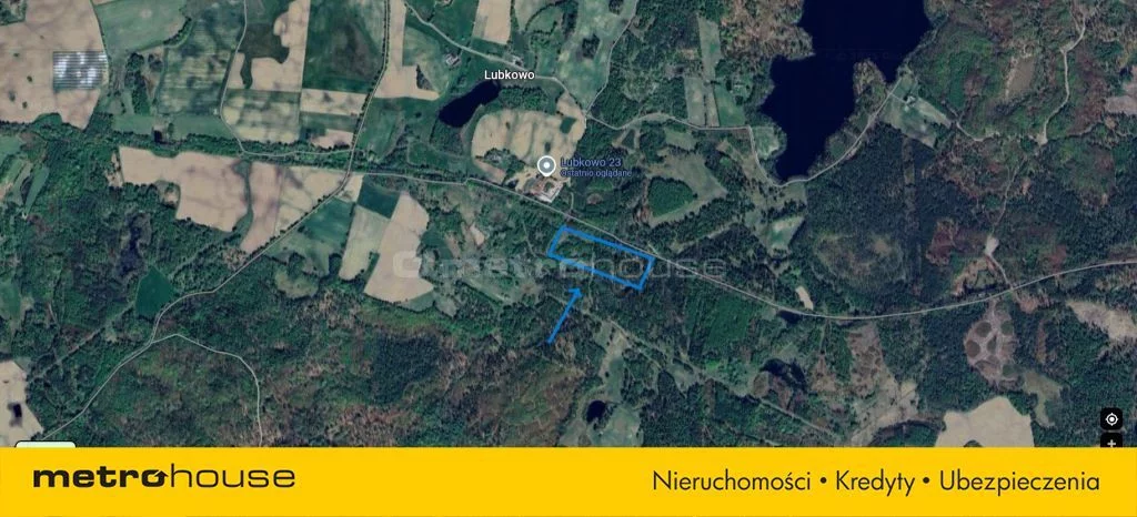 Działka 4 086,00 m², oferta nr , SGPUFO146, Lubkowo