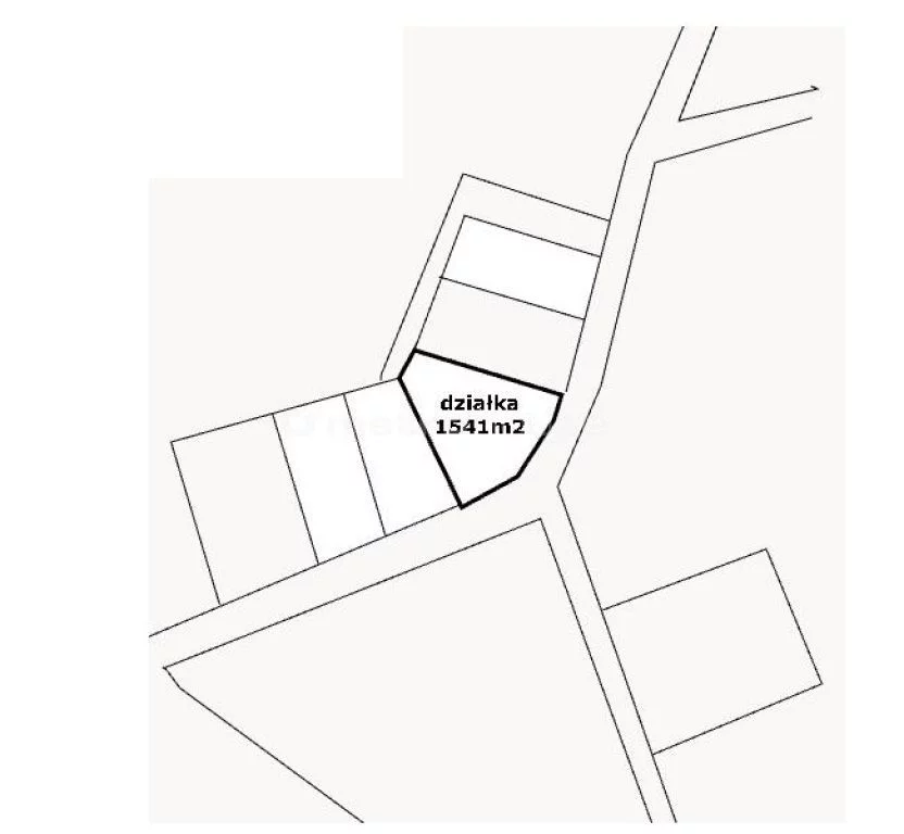Działka 1 539,00 m², oferta nr , REFI394, Ługwałd