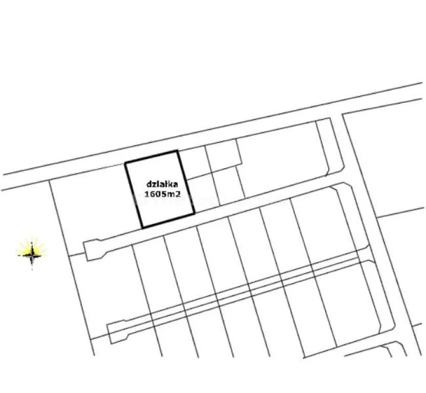 Działka 1 605,00 m², oferta nr , BAKO719, Machowinko
