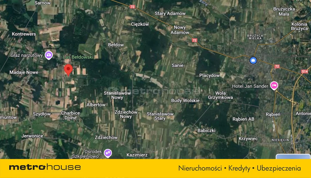 Działka 33 300,00 m², oferta nr , SGMOHI244, Malanów