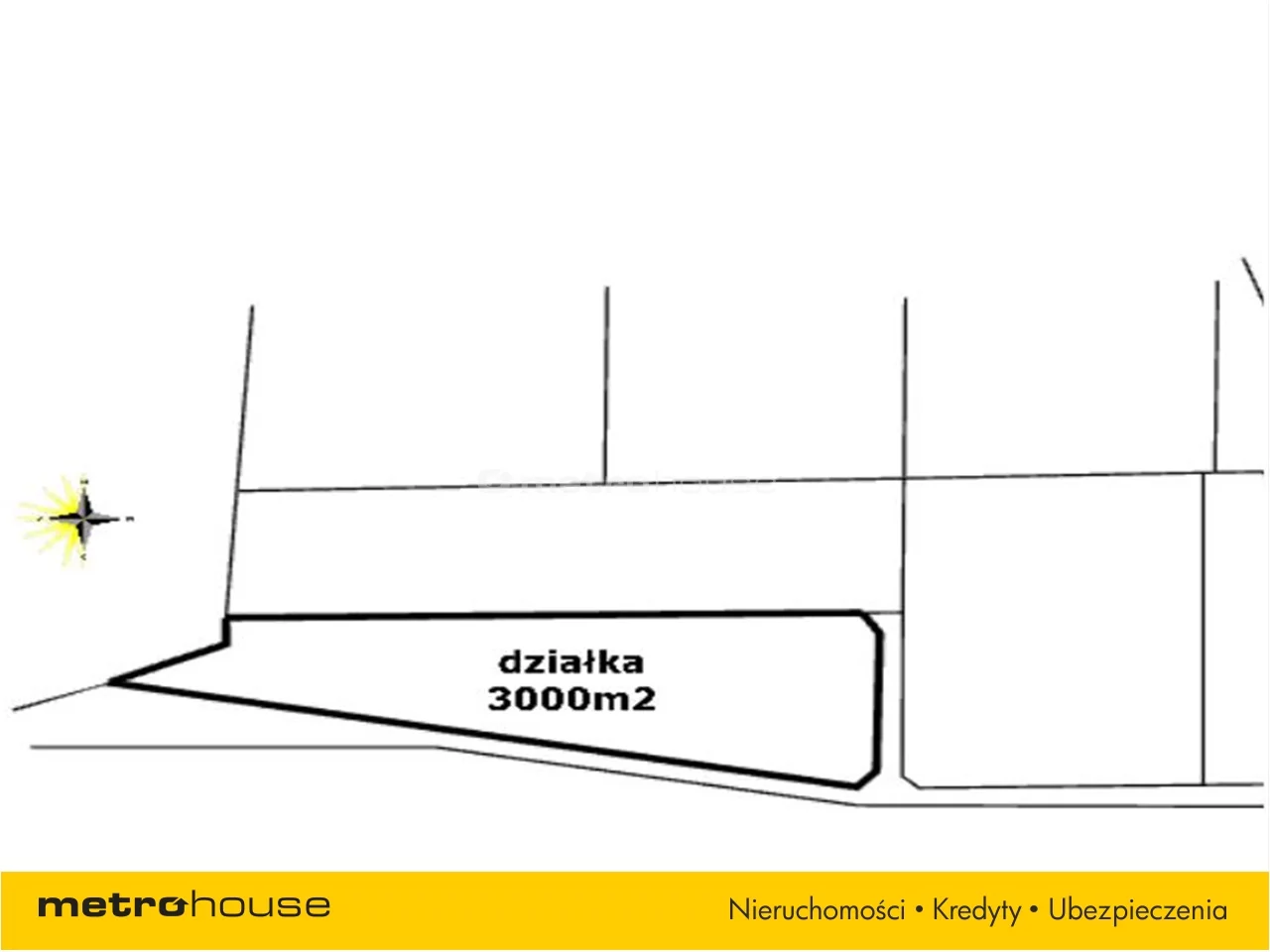 Działka 3 000,00 m², oferta nr , WAXI190, Małe Leźno