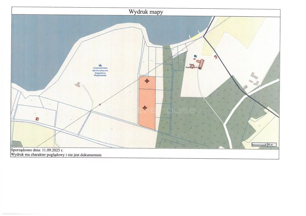 Działka 3 000,00 m², oferta nr , SGSEVI147, Małe Leźno