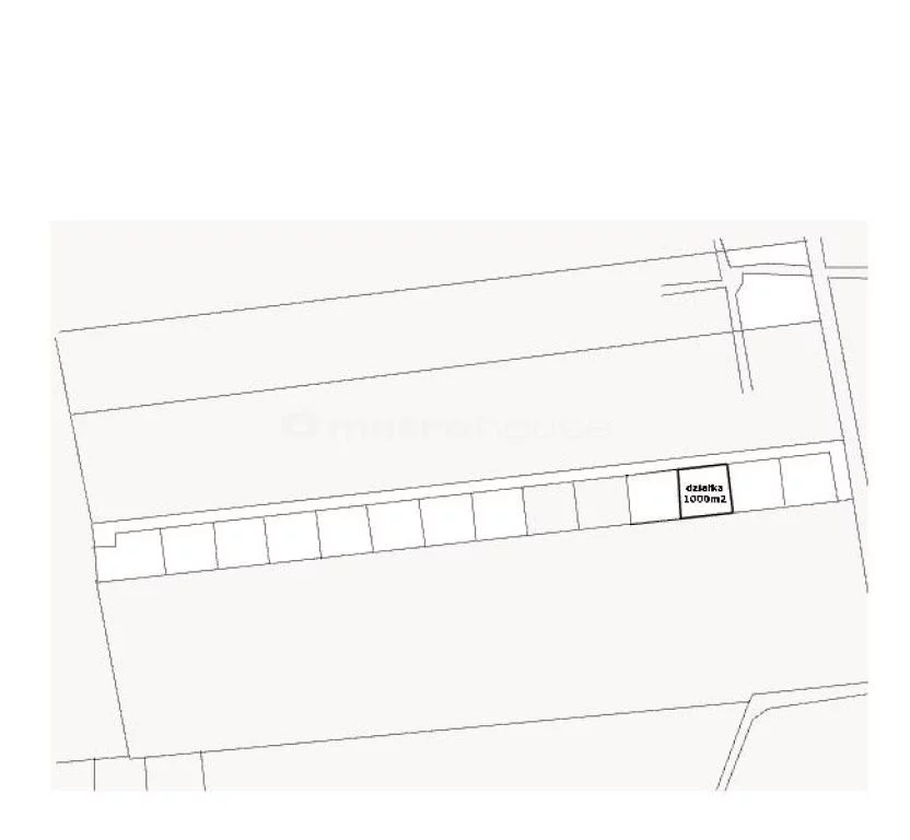 Działka 1 000,00 m², oferta nr , RYZO606, Many