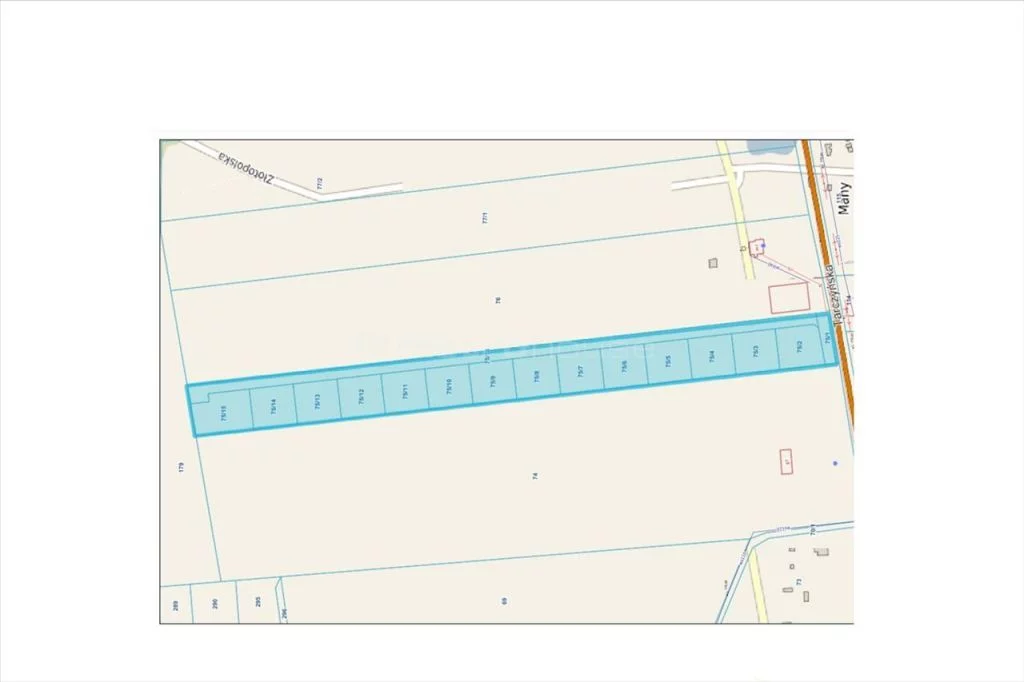 Działka 1 000,00 m², oferta nr , FIXA957, Many
