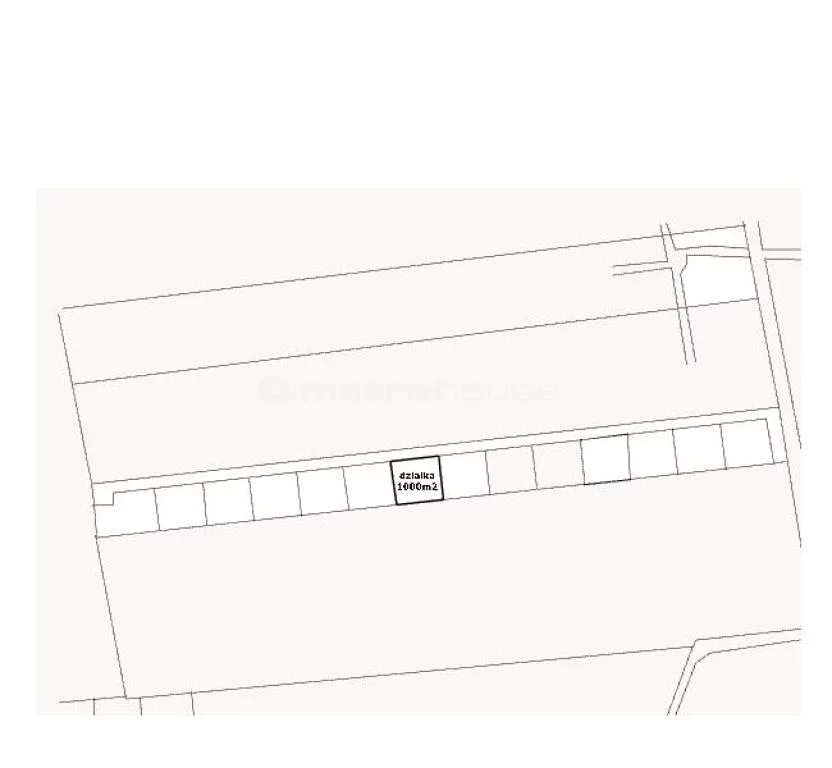 Działka 1 000,00 m², oferta nr , TYSE747, Many