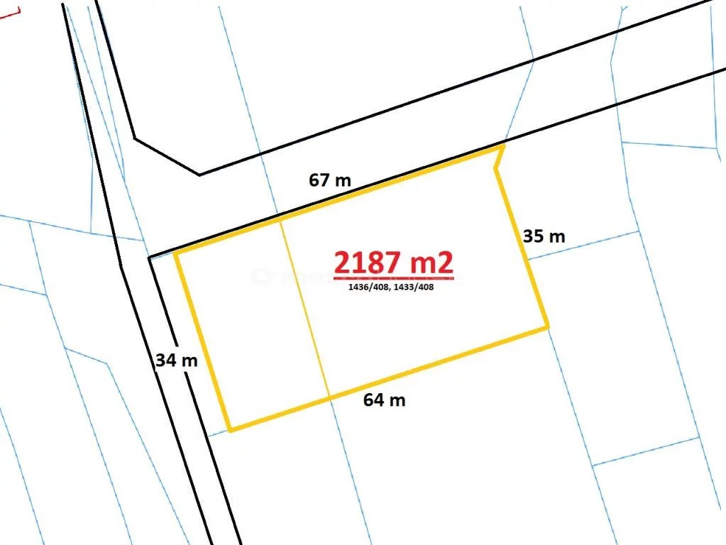 Działka 2 187,00 m², oferta nr , WIHE005, Marklowice