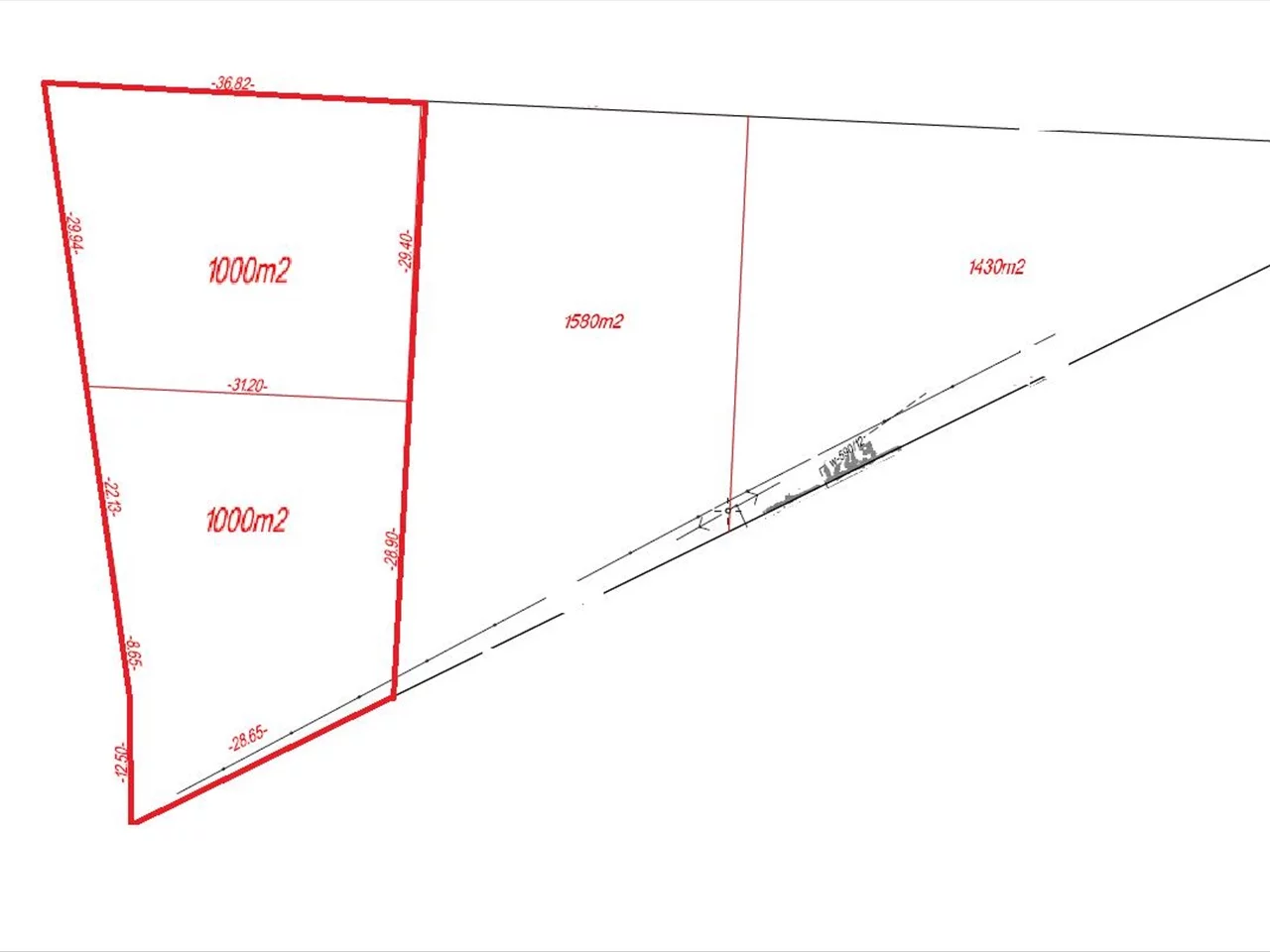 Działka 2 000,00 m², oferta nr , LUMY029, Marynin