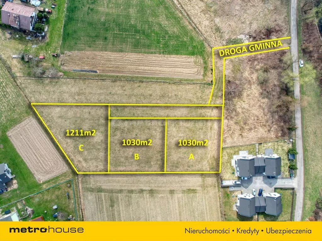Działka 3 678,00 m², oferta nr , SGFODU238, Mazańcowice