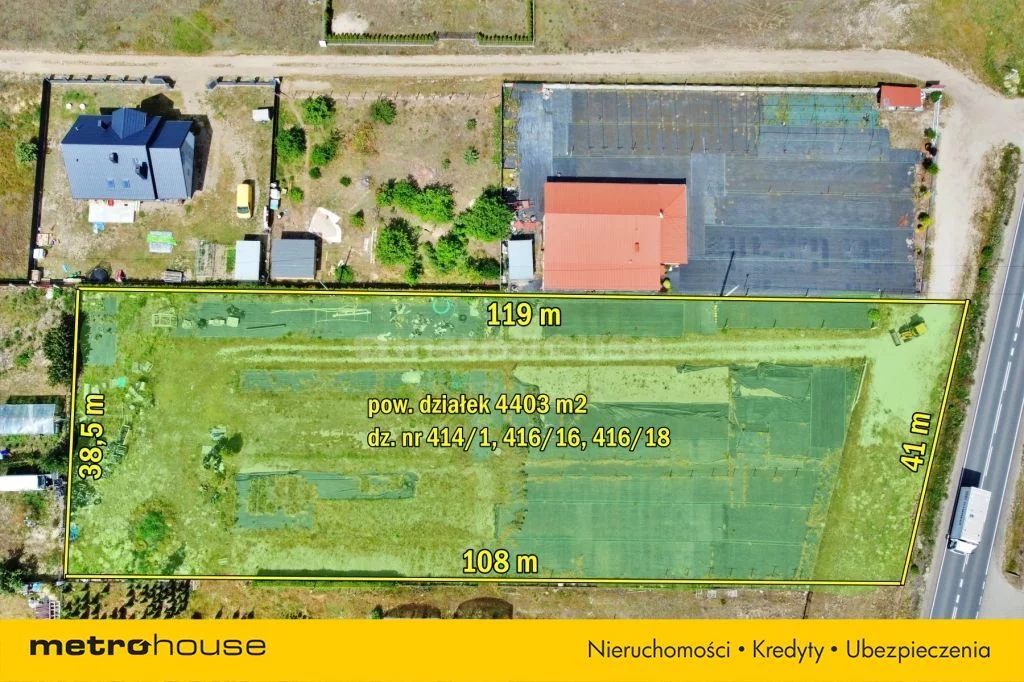 Działka 3 702,00 m², oferta nr , SGGIBY722, Antonie, Mazurska