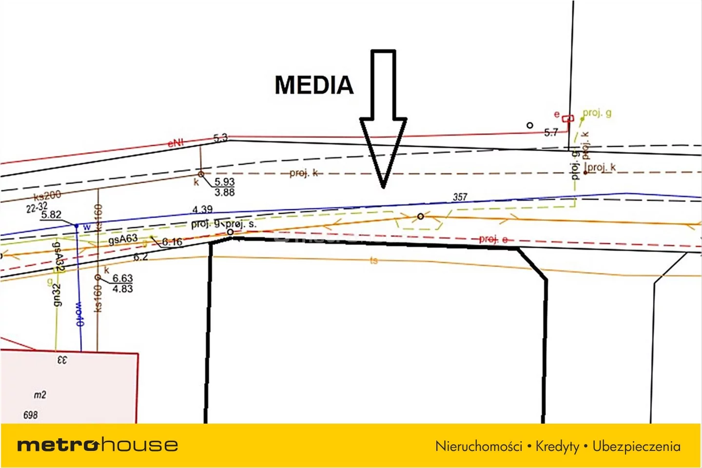 Działka 1 164,00 m², oferta nr , CUHY964, Mieroszyno
