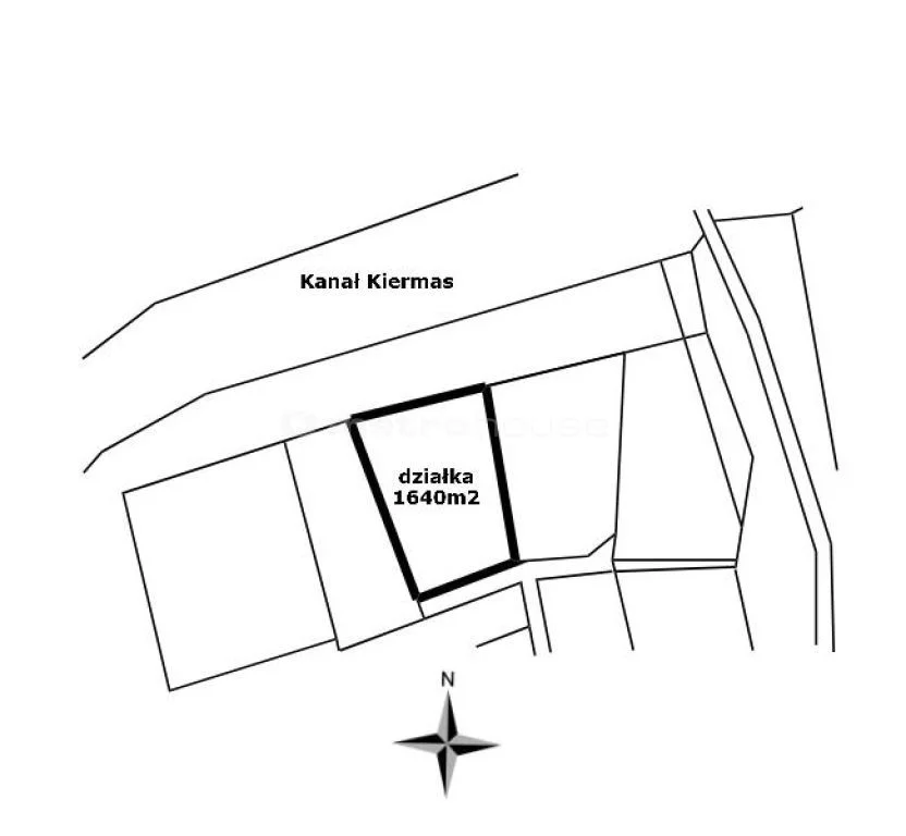 Działka 1 640,00 m², oferta nr , RUGA613, Mokiny
