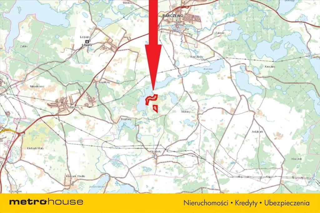 Działka 166 500,00 m², oferta nr , BISI807, Mokiny