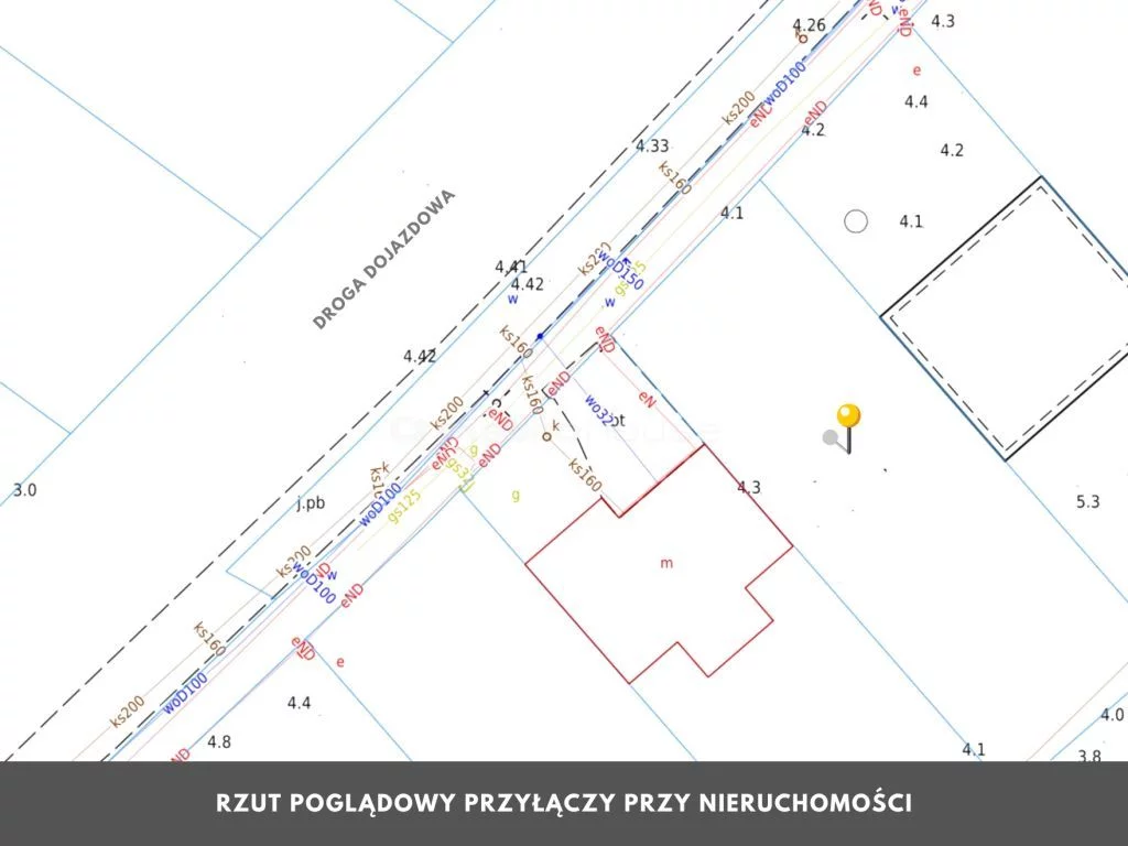 Działka 589,00 m², oferta nr , SGKUZA572, Kołobrzeg, Moniuszki